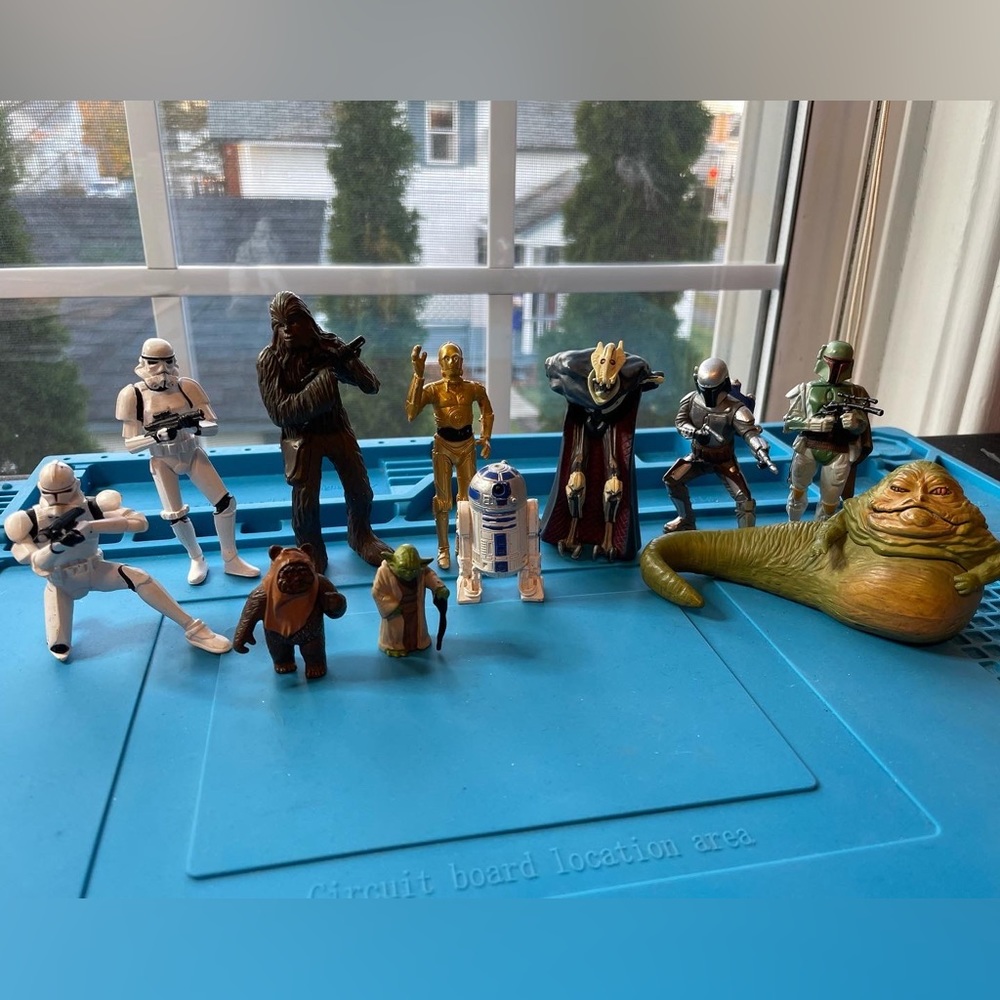2007 LFL STAR WARS Figures, 11 Pieces